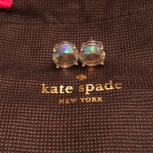 Kate Spade Clear Stud Earrings